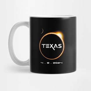 Texas Totality 4.08.2024 Total Solar Eclipse 2024 Mug